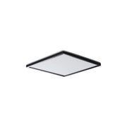 Plafoniera LED 12,3W quadrata 22,5cm nera IP54 3CCT