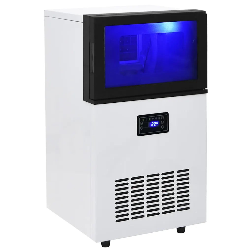 Macchina per il Ghiaccio da Nera 45 kg/24 h 50759