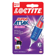 SUPER ATTAK 'CREATIVE' gr.   3- 12 pezzi  - LOCTITE