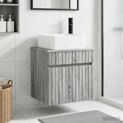 Mobile lavabo da parete Sonoma grigio 49 x 41 x 63 cm 890568