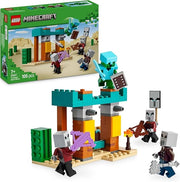 LEGO Minecraft Pattuglia nel Deserto della Bestia - Giocattolo da Costruire con Figure di Abitori e un Cavaliere Cactus