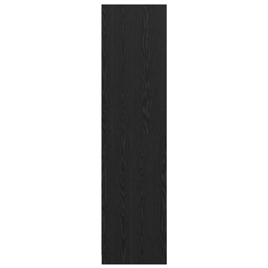 Guardaroba Rovere Nero 80 x 50 x 200 cm Legno multistrato 3403224