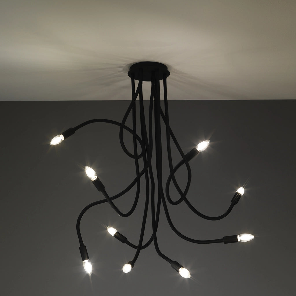 Lampadario ORIX nero