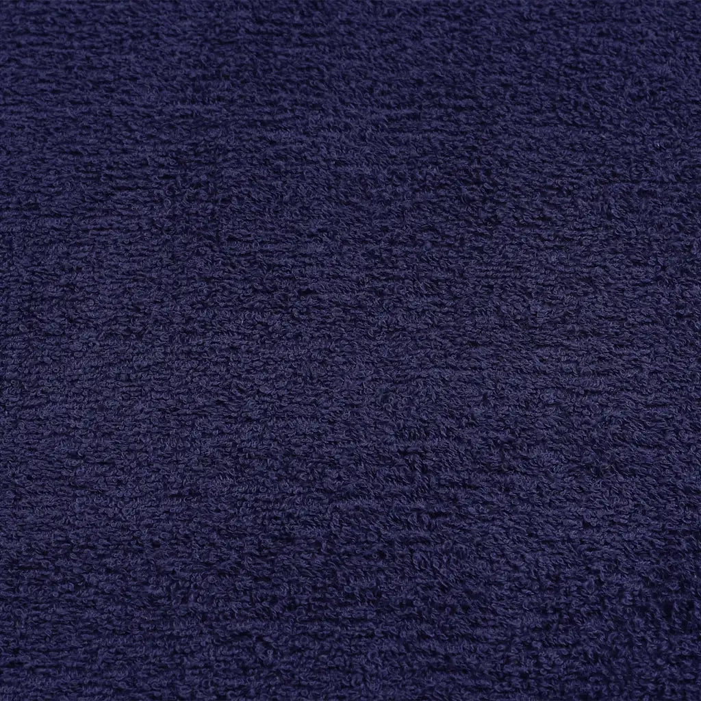 Asciugamani da bagno FROGN 10 pz Blu navy 100x150 cm 360 g/m² 136790