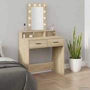 Tavolo da Trucco Marrone 79 x 41 x 140 cm Legno multistrato 865165