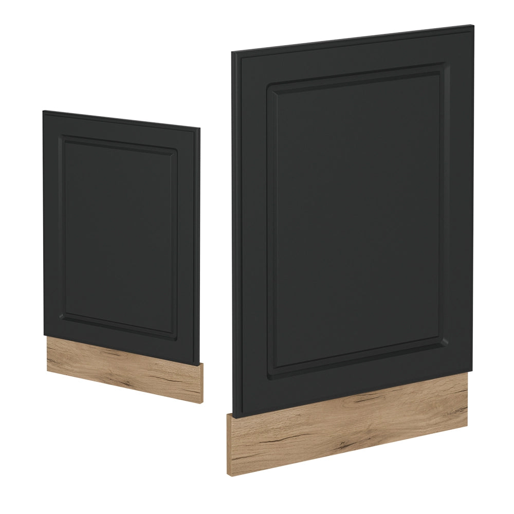 Pannello frontale R-Line Antracite rustico/Rovere dorato 45 cm, PL Antracite Vicco