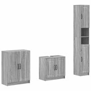 Set di armadietti da bagno in 3 pezzi UTRECHT Sonoma grigio 3417492
