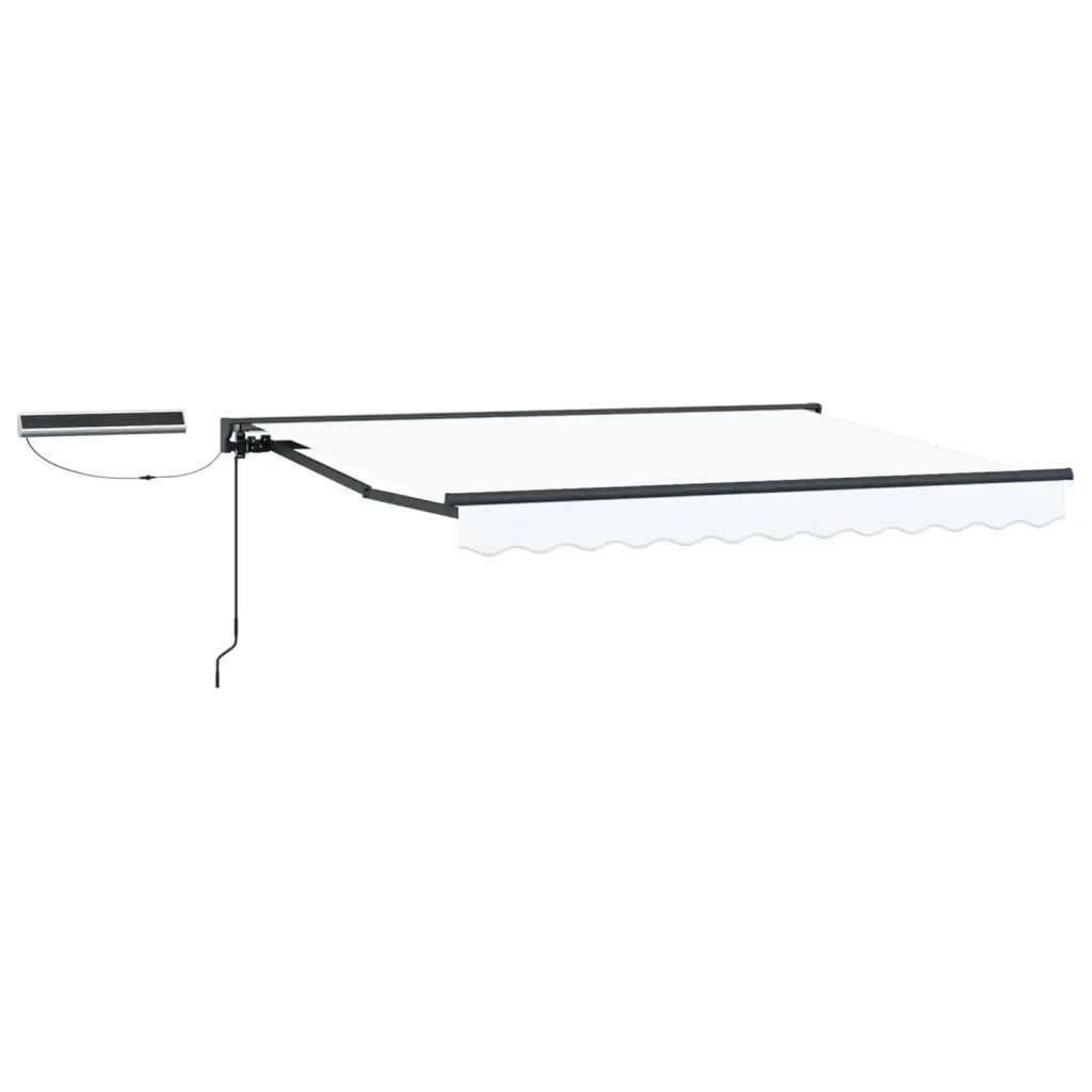 Tettuccio Elettrico Retrattile Bianco 2,5 x 2 m 3421935