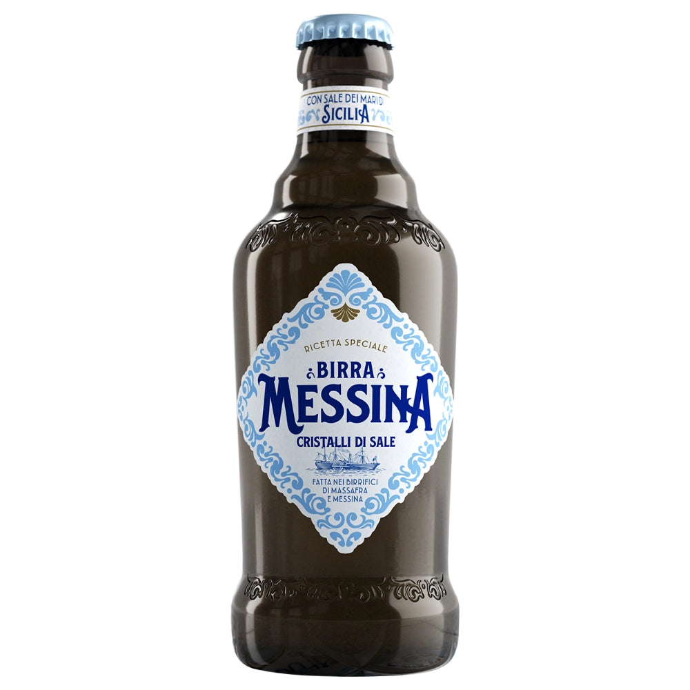 Birra messina cristalli di sale ricetta speciale 15 bottiglie da 50 cl