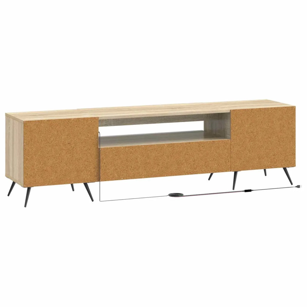 Mobile TV LED Rovere Sonoma Legno ingegnerizzato 897567