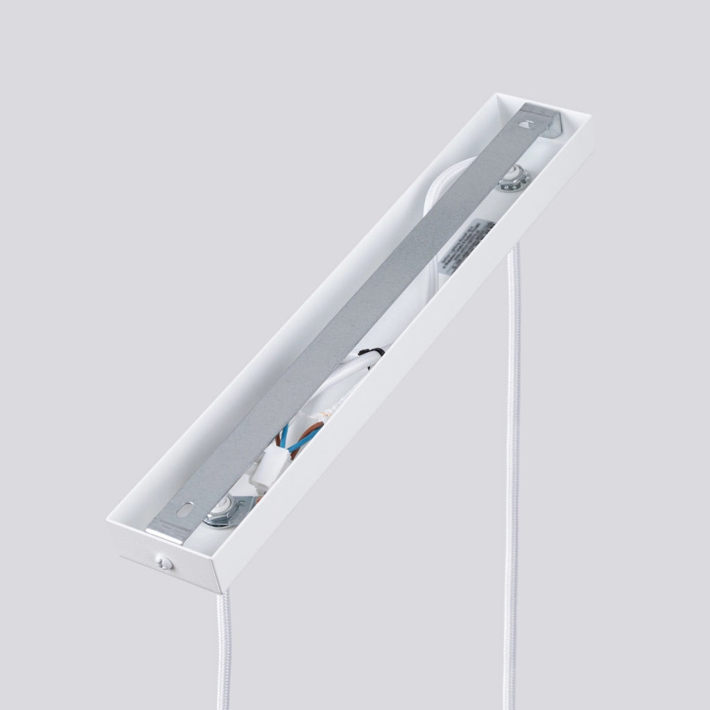 Lampada a sospensione GRAVIO bianca barra 2xGU10 regolabile