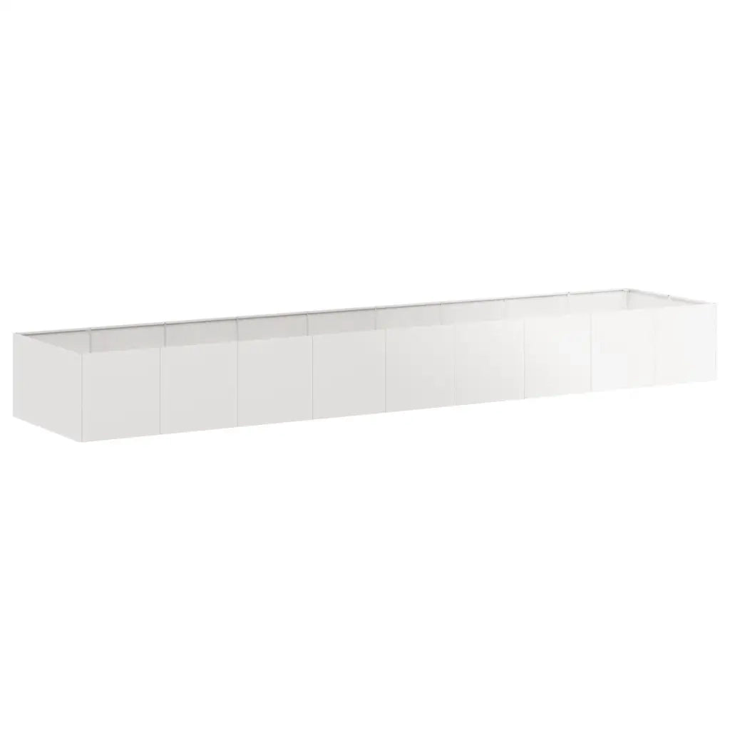 Fioriera 360x80x40 cm in Acciaio Inox