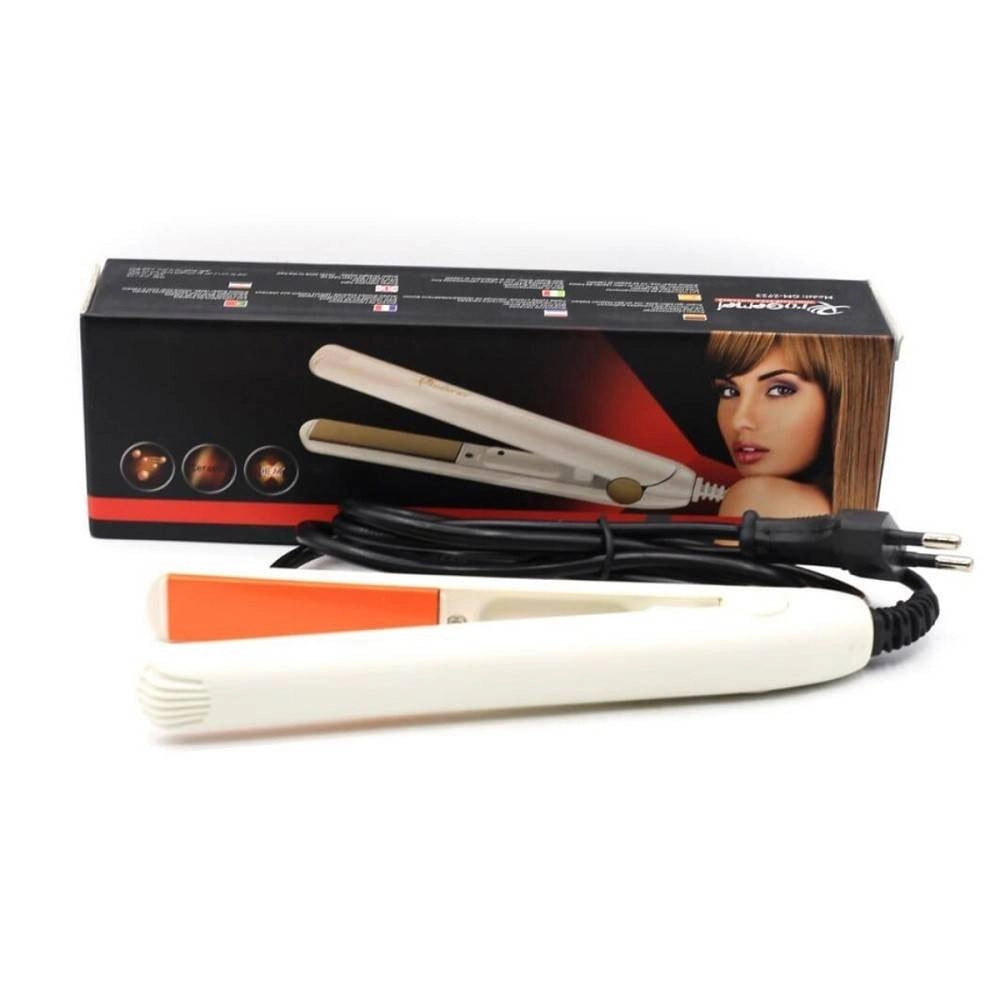 Trade Shop - Mini Piastra Per Capelli In Ceramica Portatile Viaggio Comoda Borsa 150° Gm-2923 -