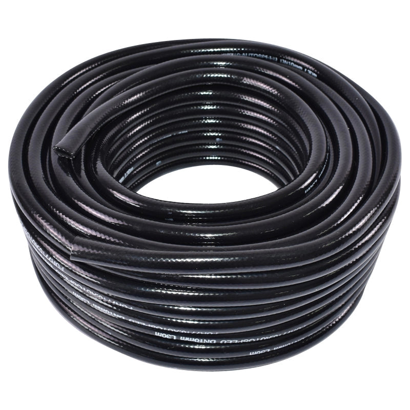 Tubo carburante con inserto tessile fi10 d=10mm e D=16mm bobina da 30 metri