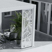 Pannello decorativo con foglie OmbrÃ©a VS 1M - Bianco