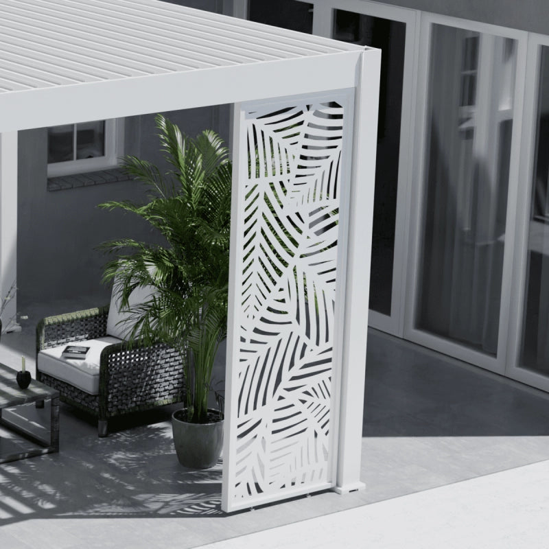 Pannello decorativo con foglie OmbrÃ©a VS 1M - Bianco