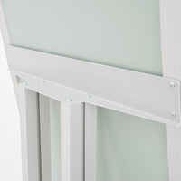 Espositore a Leggio con Piantana 51,4x79 cm in Alluminio Porta Menù Silver