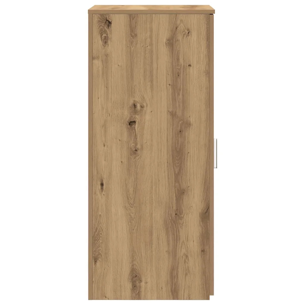 Mobile Portaoggetti Rovere Artigianale 40x45x103,5cm Truciolato 859041