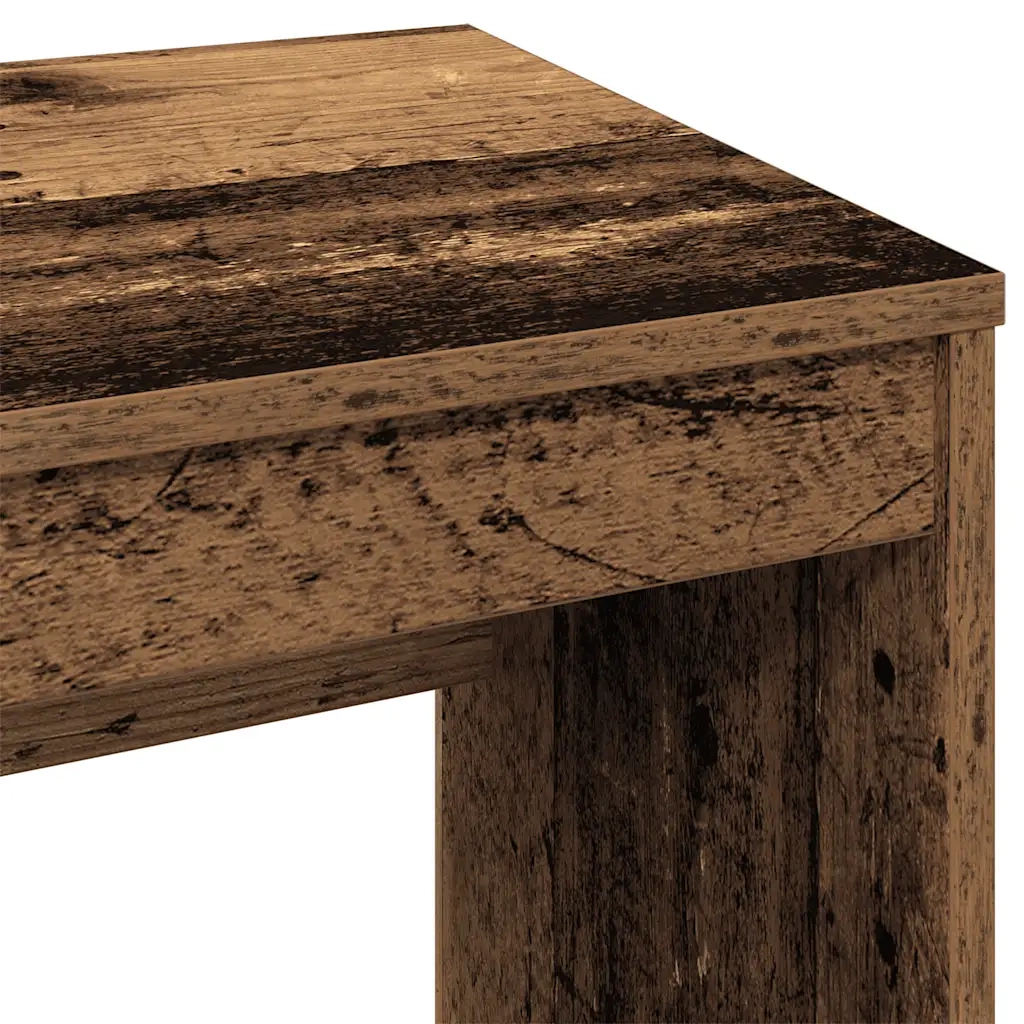Scrivania Legno Antico 90x40x72 cm in Legno Multistrato