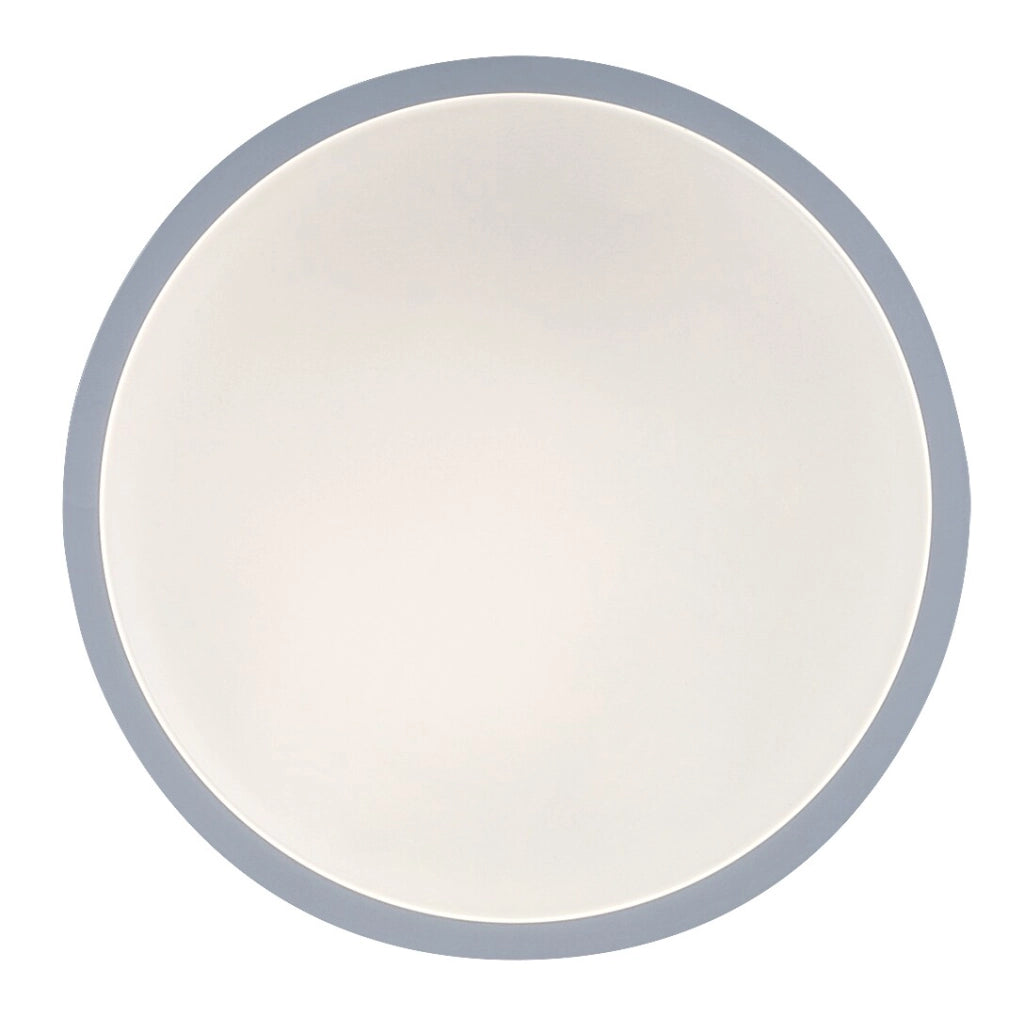 Plafoniera bagno tonda Ø25 bianca IP44 LED 18W Samira