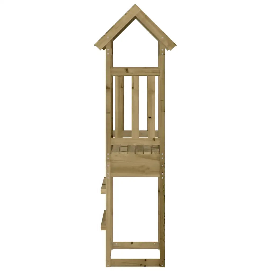 Torre da Gioco 52,5x46,5x206,5 cm in Legno di Pino Impregnato 826513