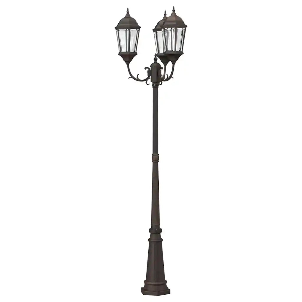 Luce da Giardino Bronzo 61 x 53 x 235 cm Alluminio e vetro CFW5200311