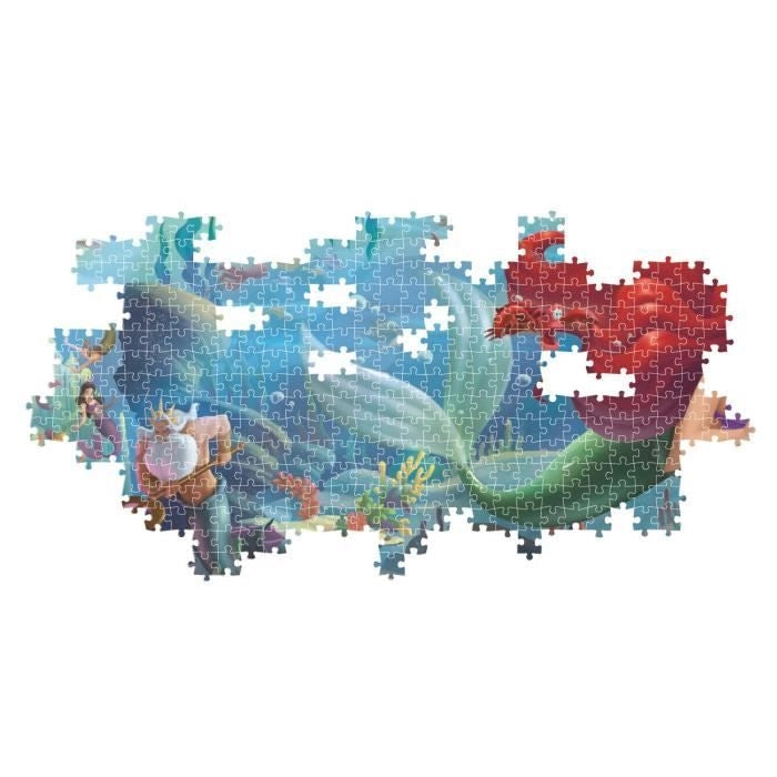 CLEMENTONI - Compact 1000 pezzi Panorama - La Sirenetta