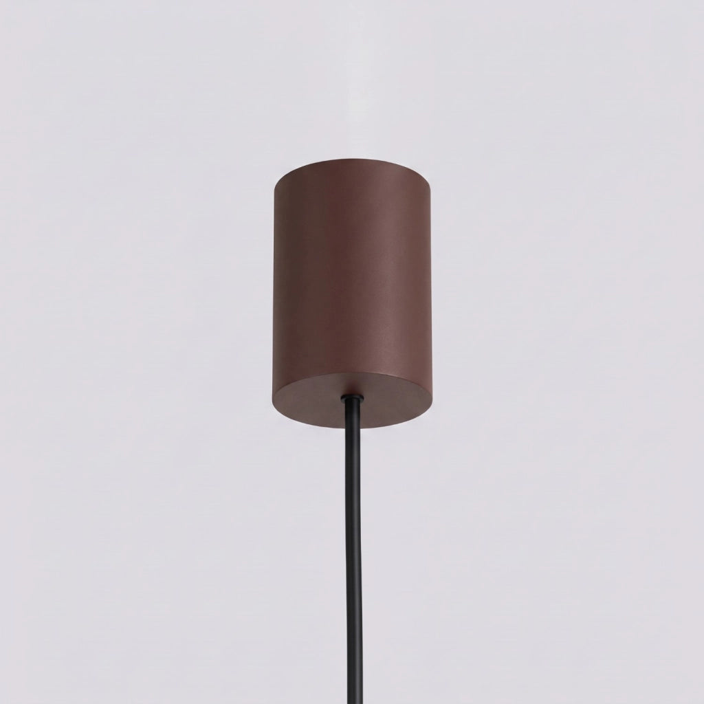 Lampadario RAYO 4 marrone