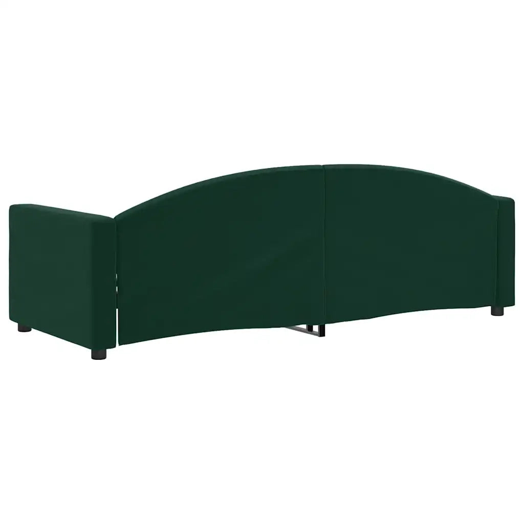 Letto da Giorno Verde Scuro 80x200 cm in Velluto 354131