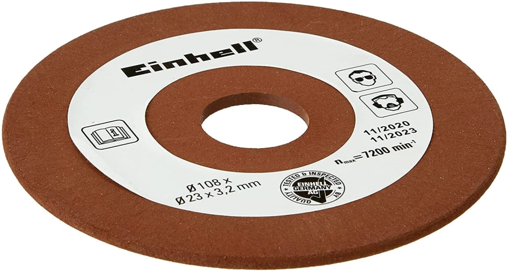 Disco Abrasivo Affilacatene di Motoseghe da 3.2 mm Ricambio Originale Einhell