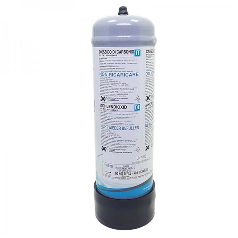 Whimar CO2 Disposable Cylinder 1,3kg - Bombola usa e getta universale con passo standard 10x1