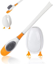 Accessori per la doccia - Spazzola per il water 360° con testa flessibile - Spazzola per il water con maniglia - Accessori per la doccia - Materiale di alta qualità a base di gomma - Tecnologia innovativa di pulizia - Spazzola per il water