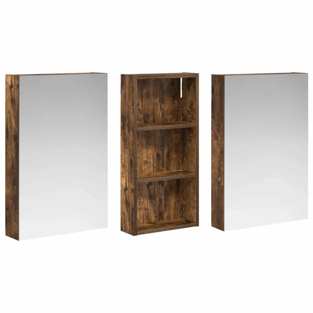 Set di Armadi da Bagno 3 pz 110 x 10,5 x 60,5 cm 3403716