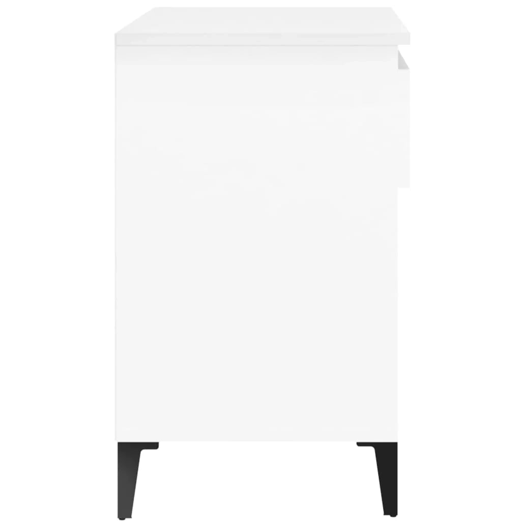 Scarpiera mobile contenitore per scarpe mobile per ingresso/corridoio/soggiorno 70 x 36 x 60 cm legno ingegnerizzato bianco 02_0021495