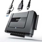 Adattatore IDE a SATA per Cavo - Lettore Esterno di Disco Rigido con Supporto per HDD/SSD da 2,5/3,5 pollici con Adattatore USB C e A