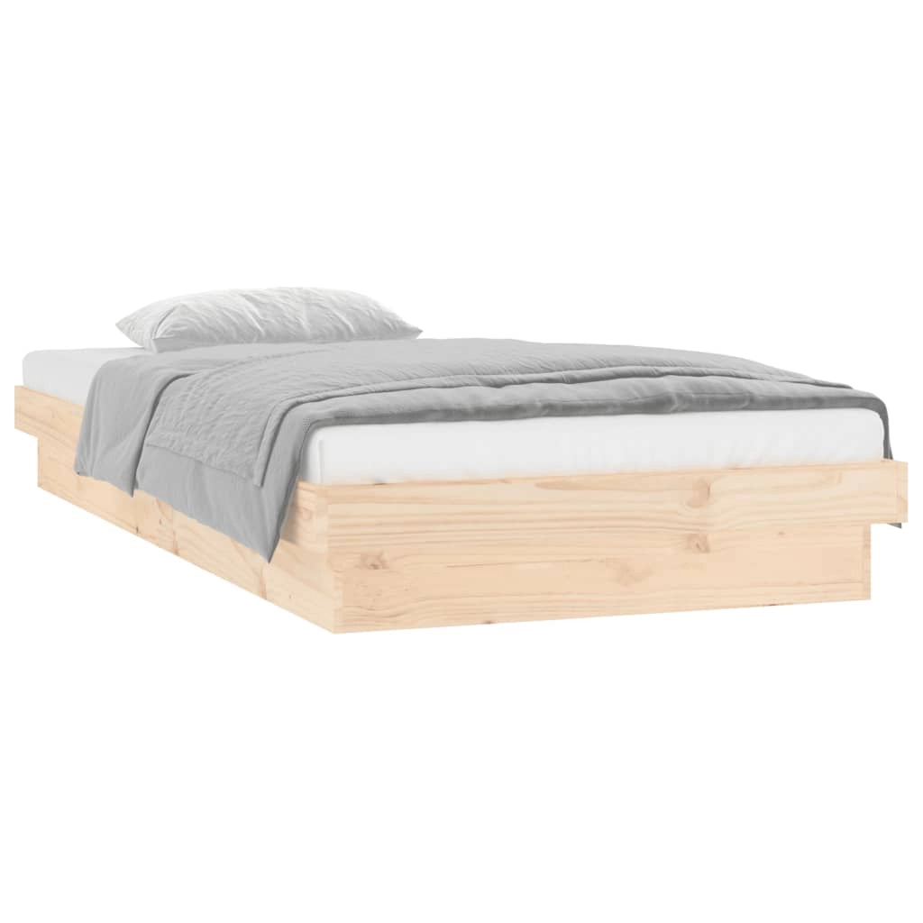 Giroletto con LED 90x200 cm in Legno Massellocod mxl 70776