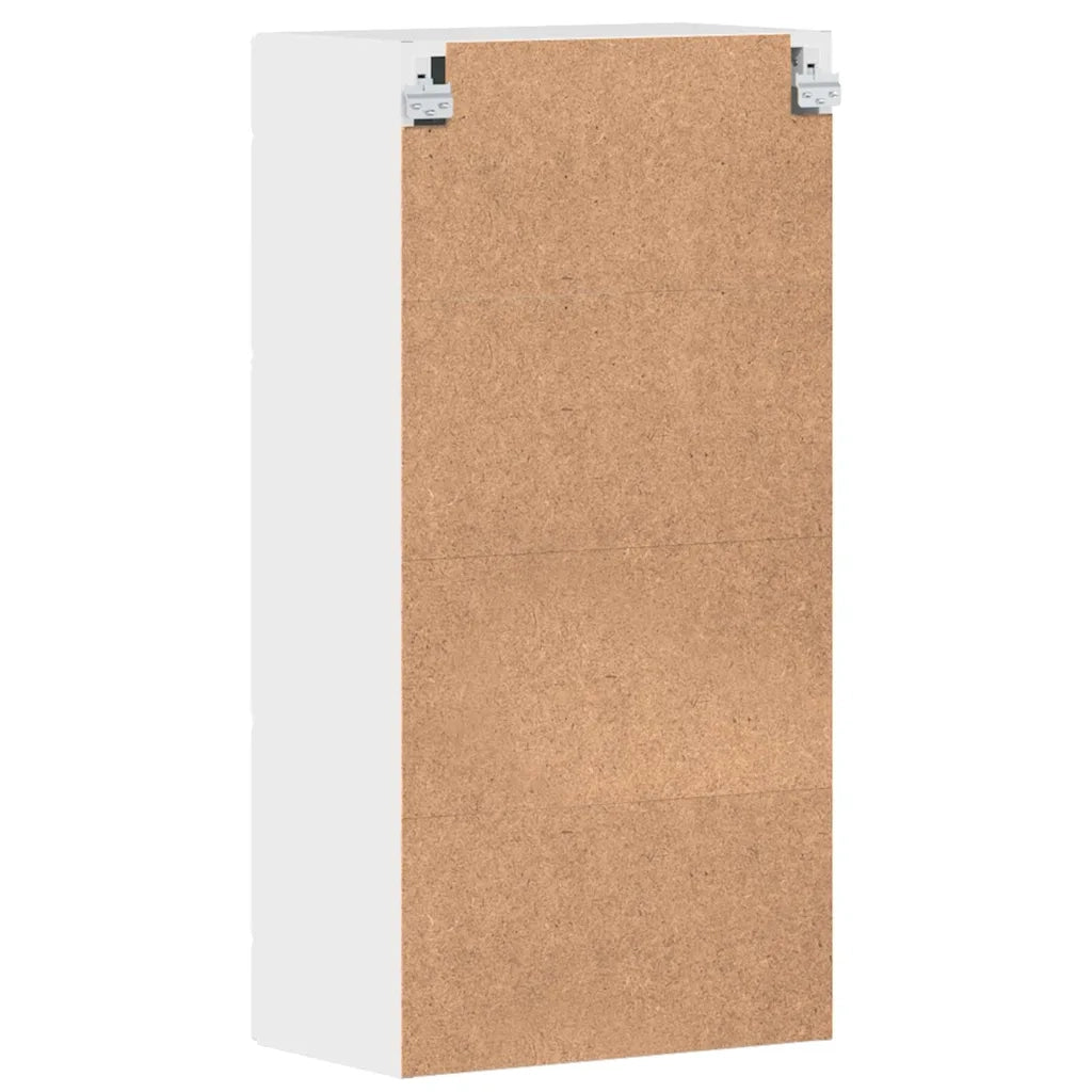 Armadio in Legno Bianco Lucido 50 x 29 x 100 cm CFW4957174