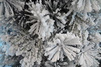 Albero di Natale Artificiale Innevato 210 cm 65 Rami  Foresta Premium Verde