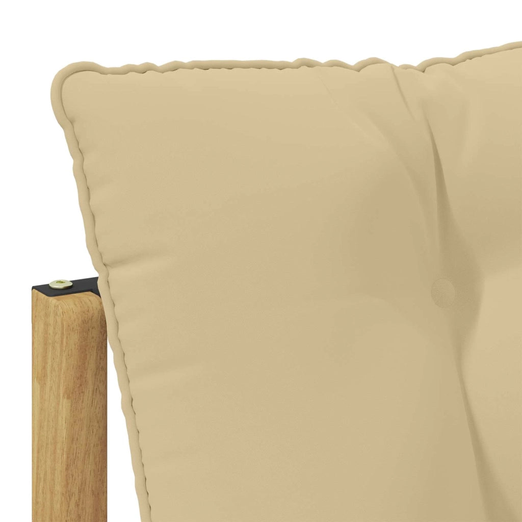 Divano centrale per esterno-Divano componibile Bianco 79 x 83 x 73 cm acciaio 578321