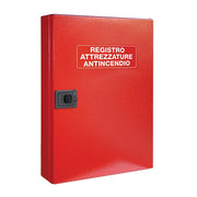 CASSETTA PORTA DOCUMENTI ANTINCENDIO- mm 340x240x45- MANFR- pezzi 1