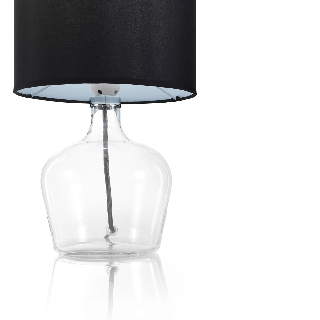 Lampada da tavolo BRUMA nero