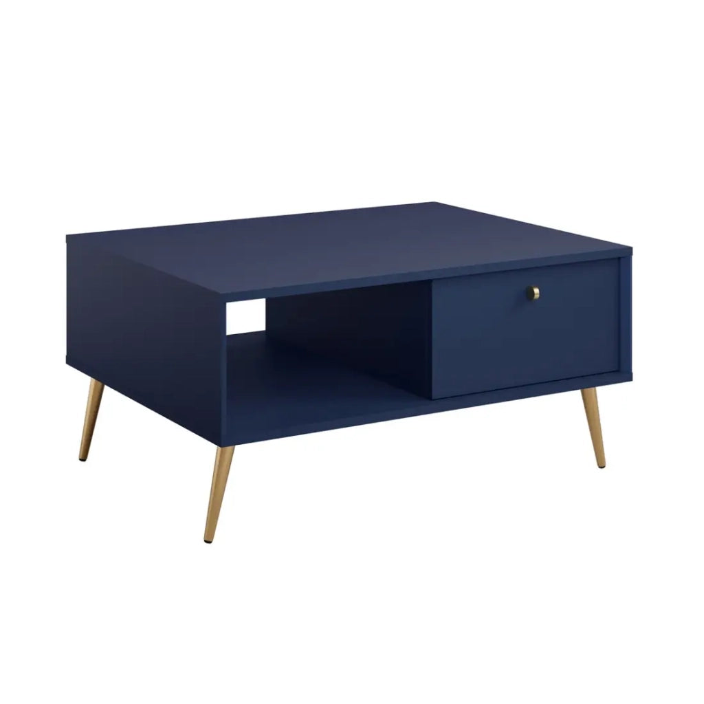 Set di mobili design AZURÉA – Sala da pranzo completa – Colore blu profondo
