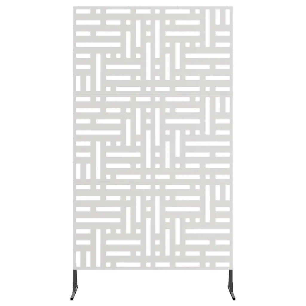 Schermo per Privacy Grigio 100 x 50 x 180 cm Acciaio CFW9779661