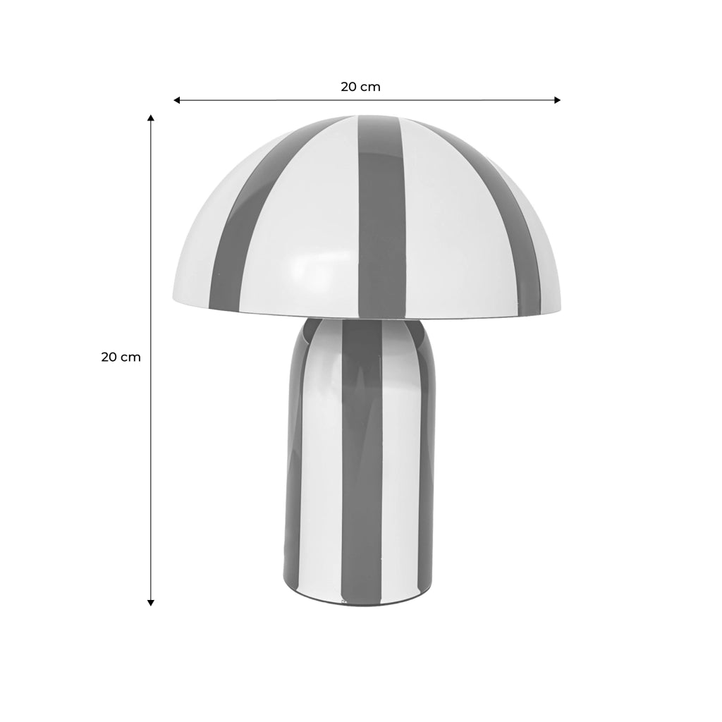 Lampada da tavolo da interno in metallo ø20cm, verde