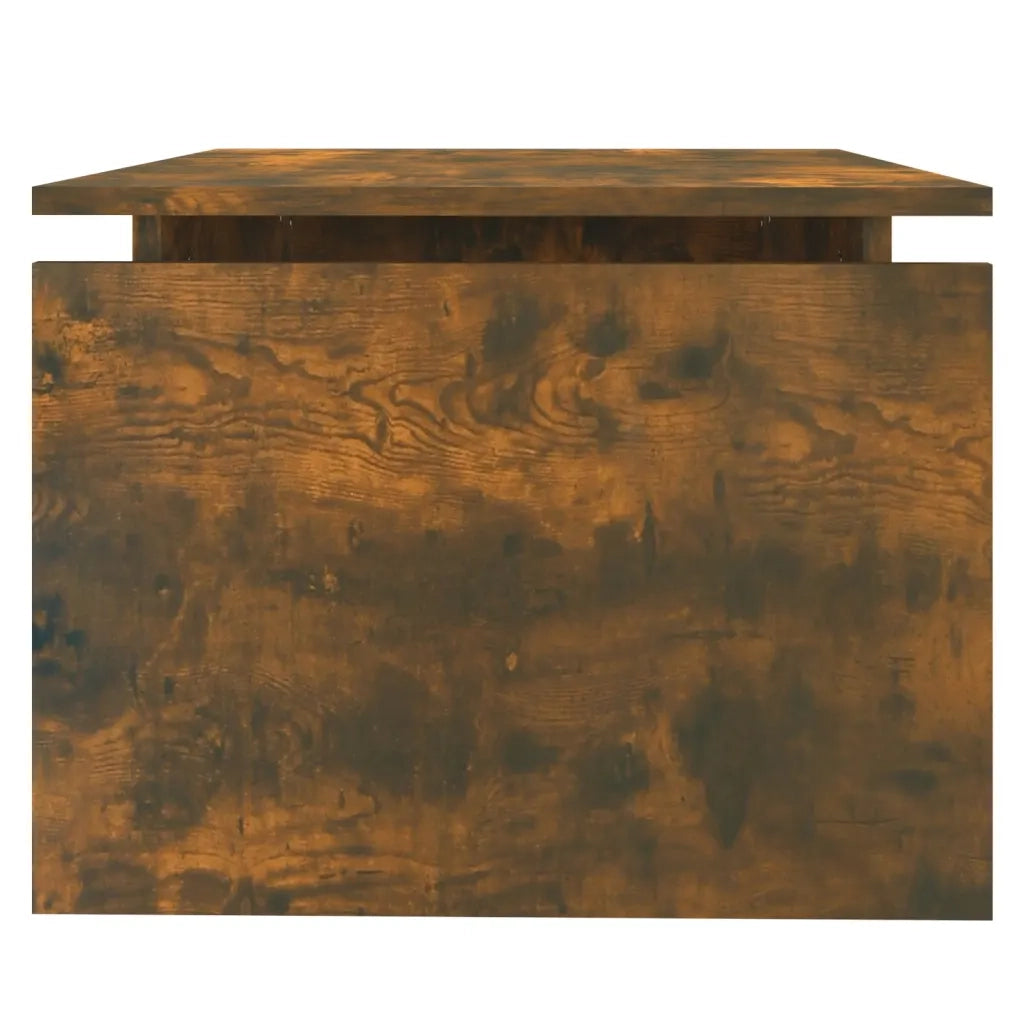 Tavolino da Salotto Rovere Fumo 68x50x38 cm Legno Multistrato 825840