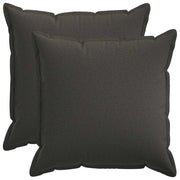 Cuscino con cuscino HOUTEN 2 pz Grigio Scuro Lino 936098