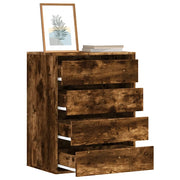 Cassettiera Angolare Legno Antico 60x41x76 cm Legno Multistrato