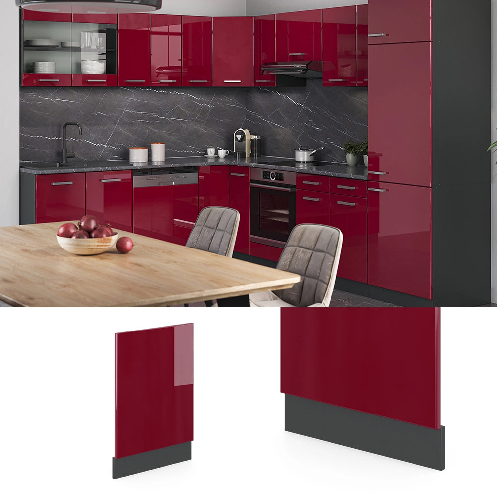 Vicco Pannello frontale Rosso 45 cm , PL Rovere