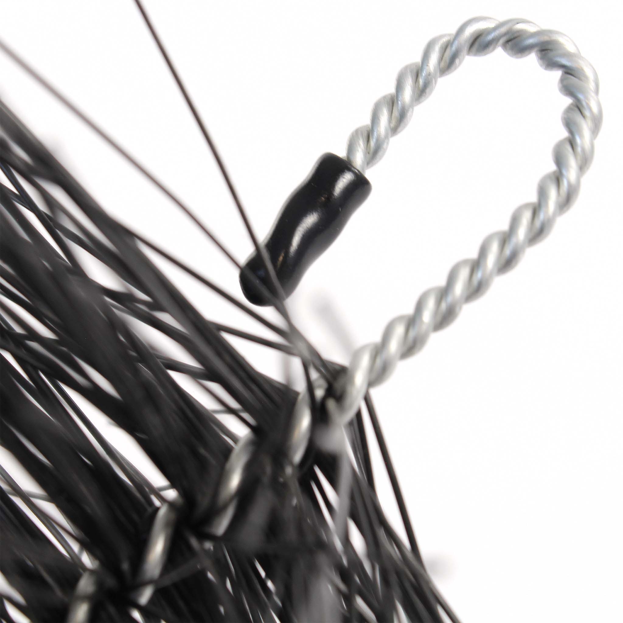 Barriera anti piccioni per pannelli fotovoltaici e Spazzola per grondaie 10 scovoli 12 m Ø 8 cm