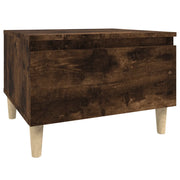 Tavolino da salotto | Tavolino da caff¨¨ | Tavolino da Soggiorno Rovere Fumo 50x46x35cm in Legno Multistrato